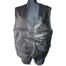 KAMIZELKA MOTOR SKÓRA BERGAMO rozm. M